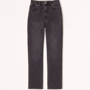 Abercrombie & Fitch Ultra High Rise 90s Straight Jean